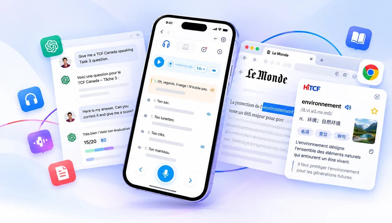 HiTCF on iPhone, in ChatGPT and in Chrome